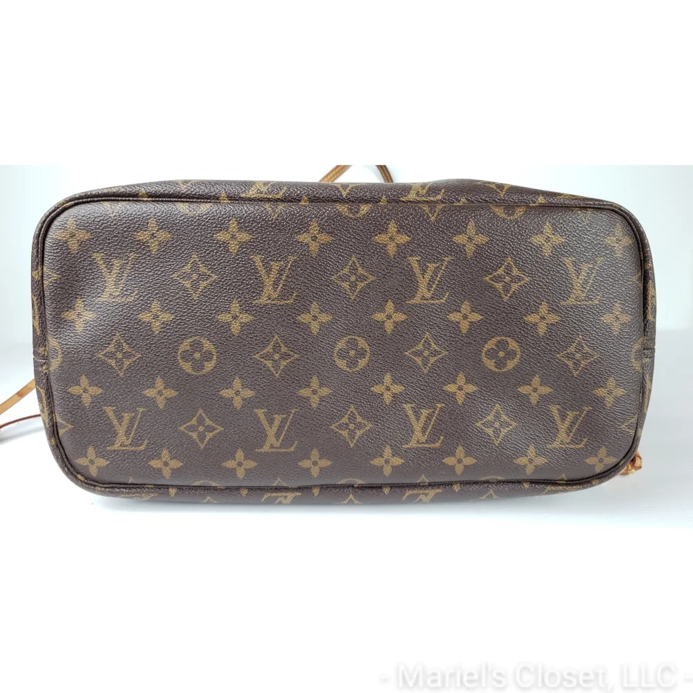 Authentic Louis Vuitton Neverfull MM #2646M - Picture 8 of 9